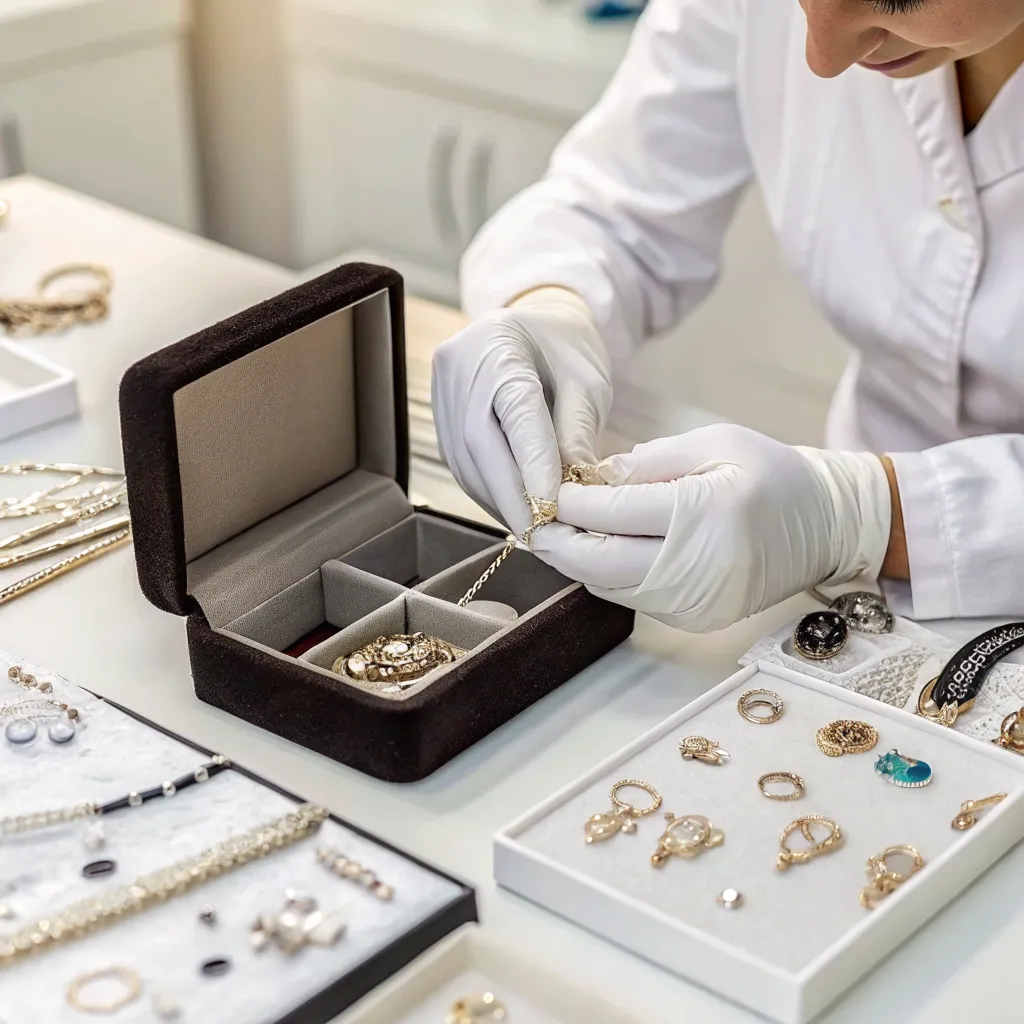 Secure Jewelry Handling