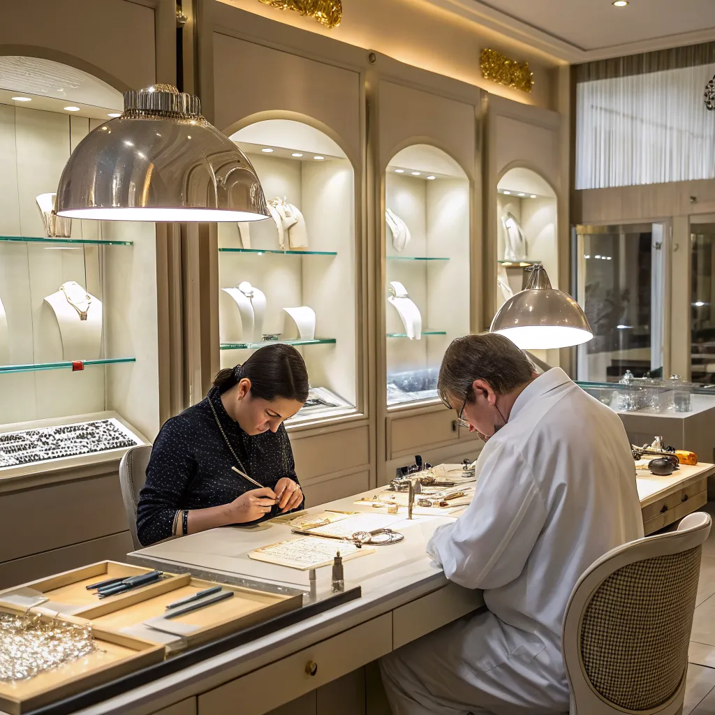 SYNAVELIX jewelry repair workshop